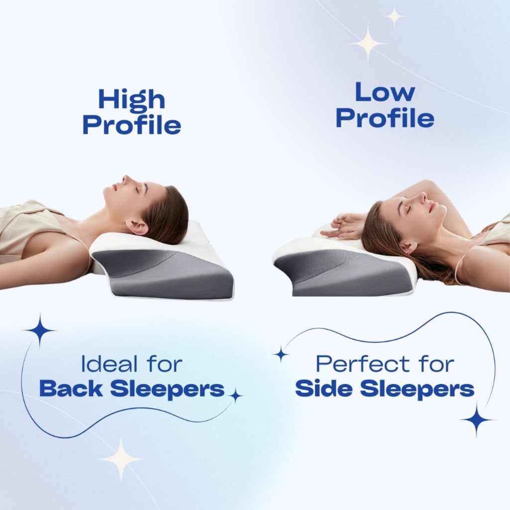 WelCouch Contour Relief Pillow