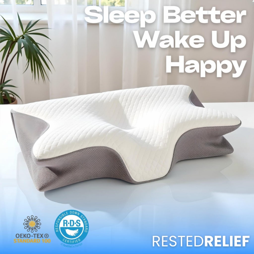 WelCouch Contour Relief Pillow